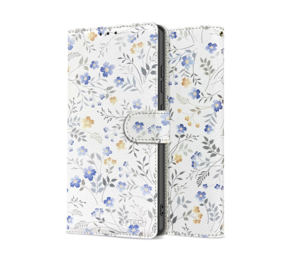 TECH-PROTECT Wallet do iPhone 16E Spring Flowers - 1319736 - zdjęcie 3